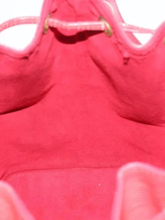 LOUIS VUITTON Epi Petit Noe Shoulder Bag Red M44107 LV Auth BA10912 - Picture 12 of 16